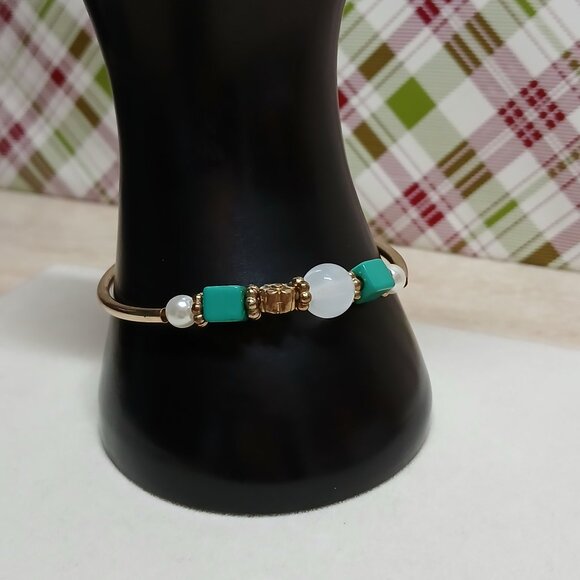 Hand Crafted Stretchy Resin Beaded Bracelet Fashion Jewelry #40 - Picture 6 of 9